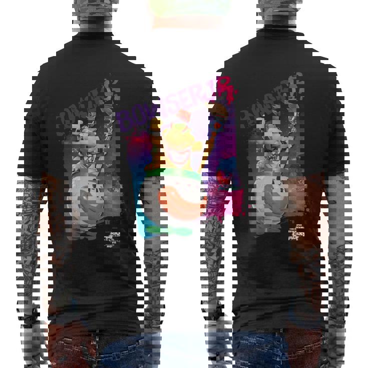 ザ・スーパーマリオギャラクシー・ムービー Bowser Jr Takes Over 長袖tシャツ メンズTシャツ バックプリント