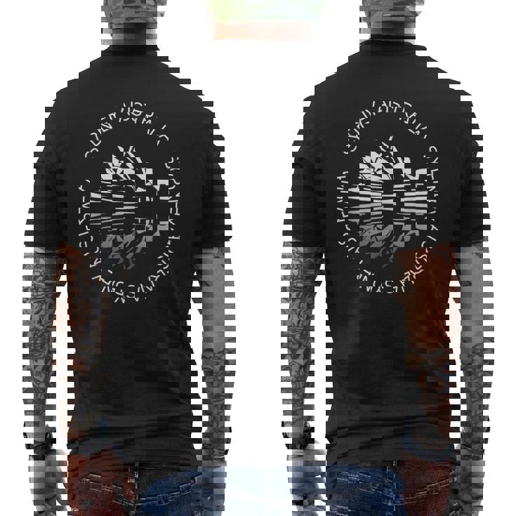 シドニー シドニー オーストラリア オペラハウス 観光 メンズTシャツ バックプリント