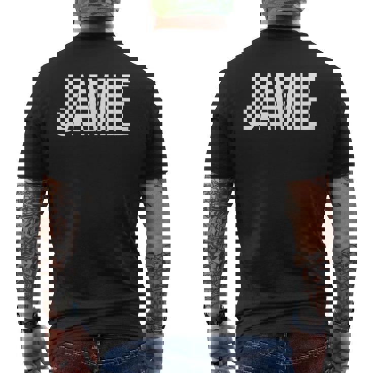 ジェイミー メンズTシャツ バックプリント