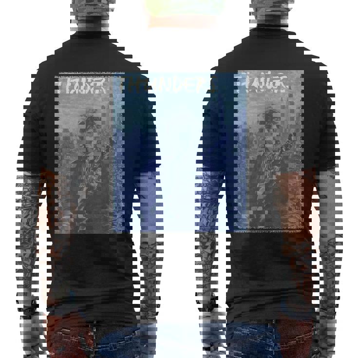 ジョニー・シュー・ヨーク・サンダース メンズTシャツ バックプリント