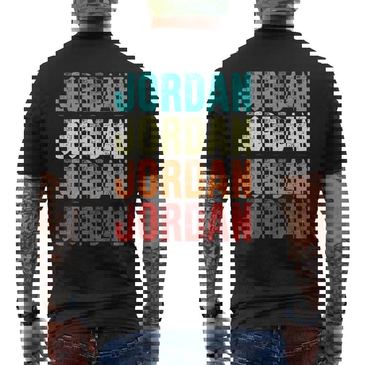 ジョーダン カラフル メンズTシャツ バックプリント