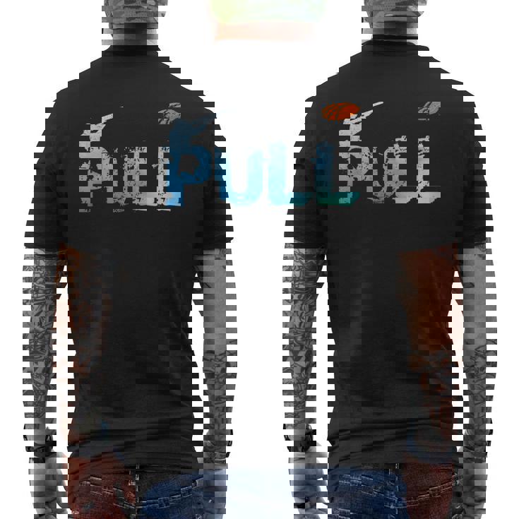 スキートクレイピジョン スキートシューティング用 メンズTシャツ バックプリント