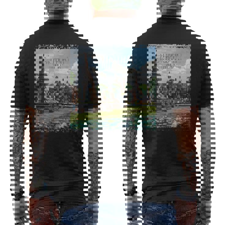 スコータイ、タイ メンズTシャツ バックプリント