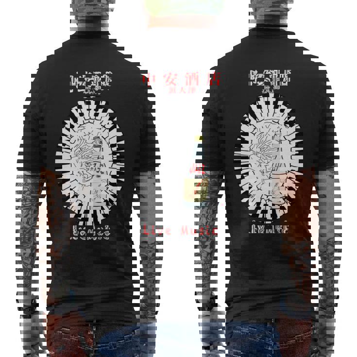 スコーボビーデザインズ 浜大津 日本 長袖tシャツ メンズTシャツ バックプリント