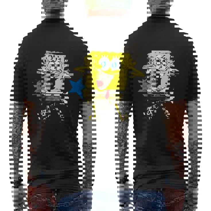 スポンジボブ スクエアパンツ スポンジボブee You 長袖tシャツ メンズTシャツ バックプリント