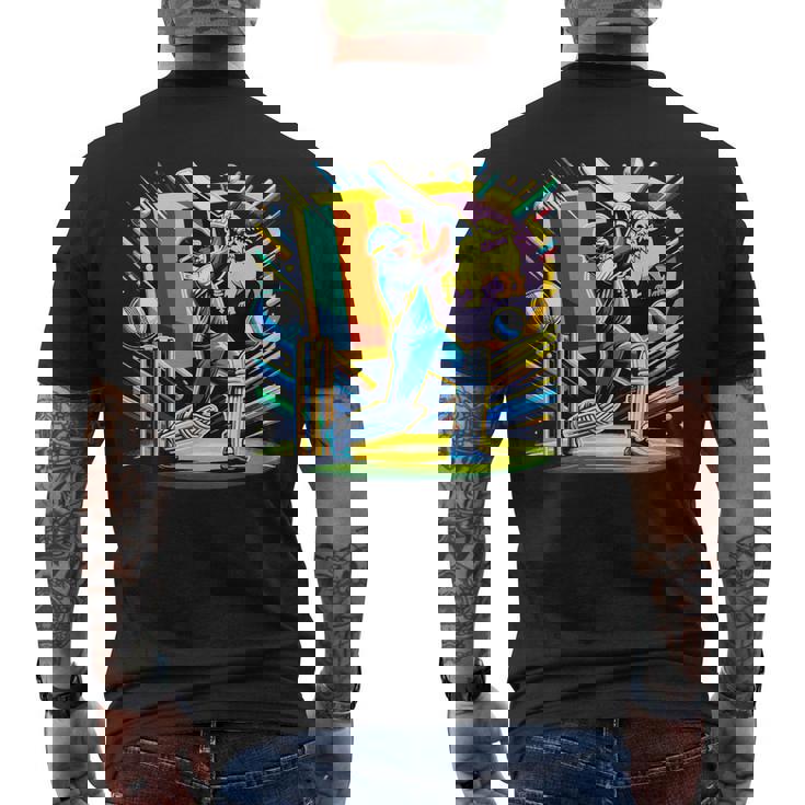 スリランカ クリケット 2024 スリランカ クリケット ジャージ メンズTシャツ バックプリント