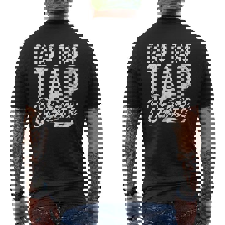 タップタップタップダンス 長袖tシャツ メンズTシャツ バックプリント