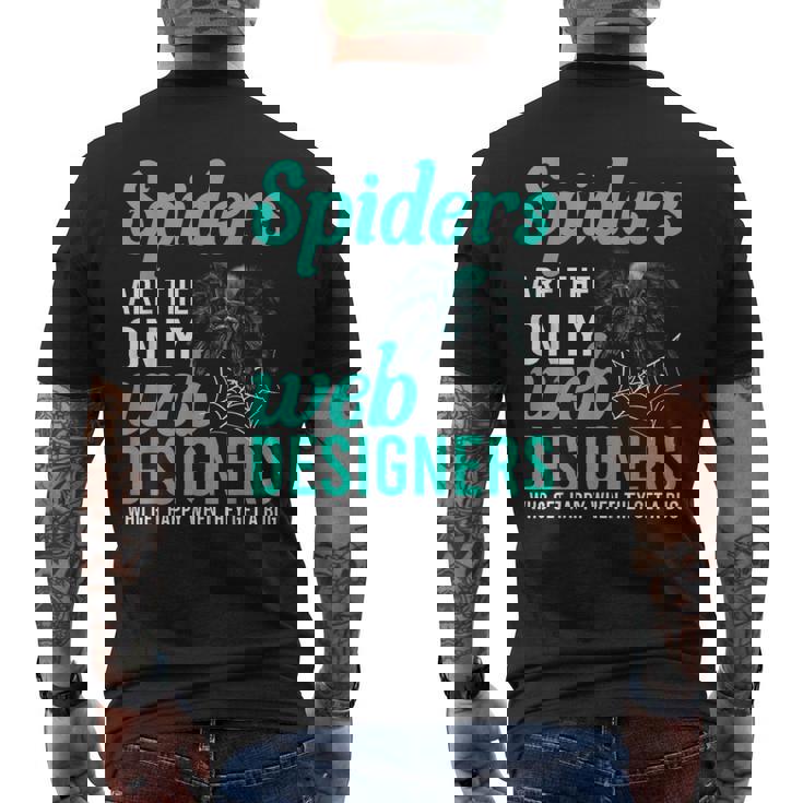 タランチュラタランチュラ爬虫類両生類テラリウムクモ メンズTシャツ バックプリント