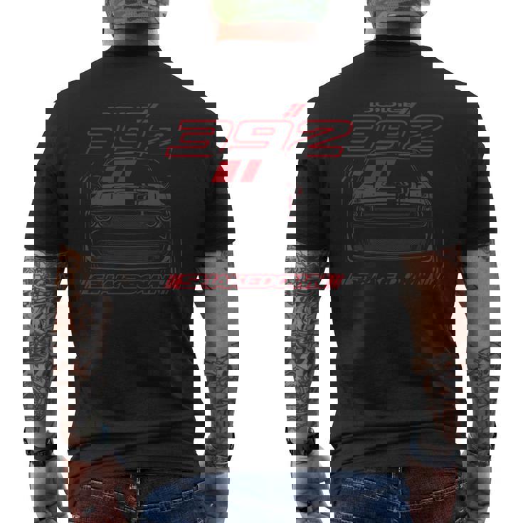 ダッジ チャレンジャー 392 シェイクダウン ラストコール 長袖tシャツ メンズTシャツ バックプリント