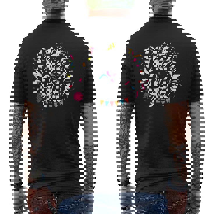 チアガール チアリーダー バディ 体操 アクロバティック チア メンズTシャツ バックプリント