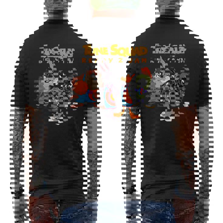 チューン・スクワッド・レディー 2 ジャム メンズTシャツ バックプリント