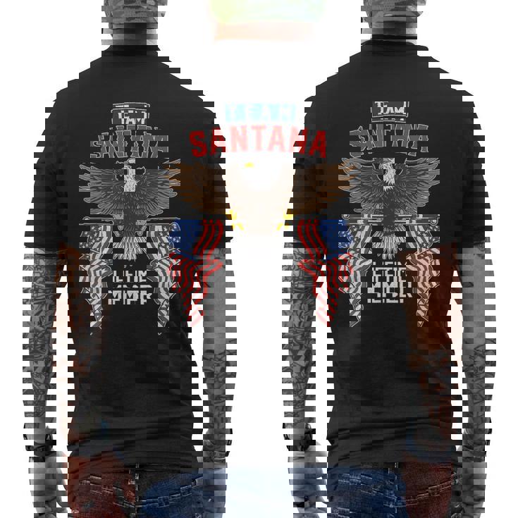 チームサンタナ生涯会員 メンズTシャツ バックプリント