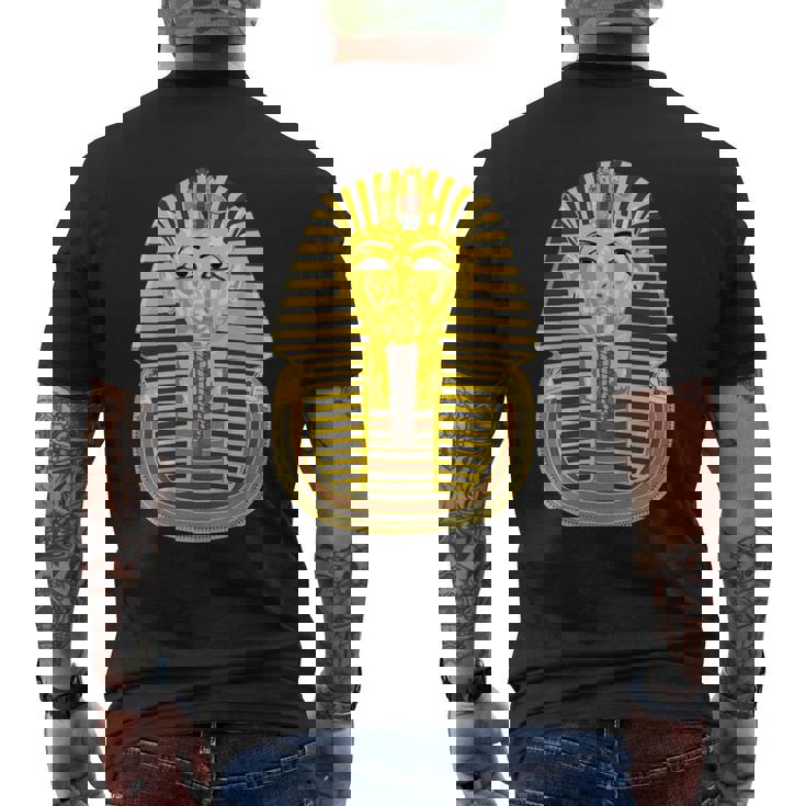 ツタンカーメン エジプトのファラオ王 ツタンカーメン 長袖tシャツ メンズTシャツ バックプリント