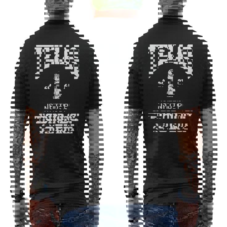 テキサス工科大学 メンズTシャツ バックプリント