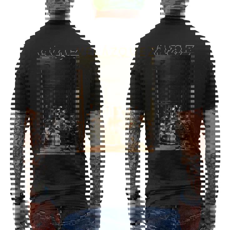 ディエゴ・ベラスケス ラス・メニナス アート メンズTシャツ バックプリント