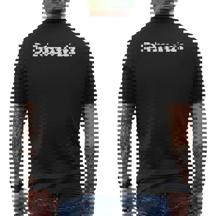 デボネア メンズTシャツ バックプリント