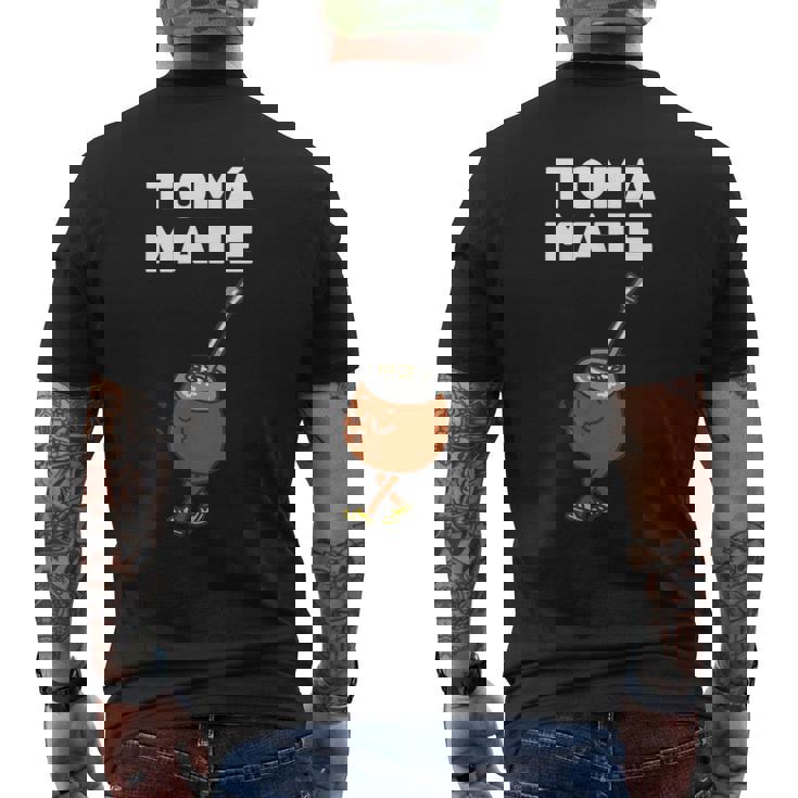 トマ イエルバ メイト アルゼンチン ウルグアイ ティー メンズTシャツ バックプリント