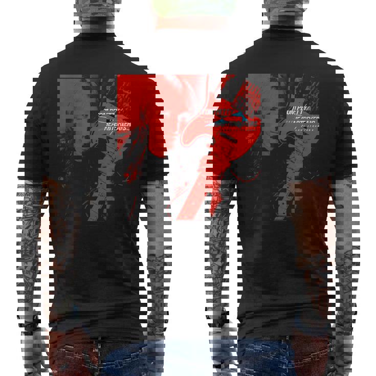 トム・ペティ ロング・アフター・ダーク アルバムカバー写真 メンズTシャツ バックプリント