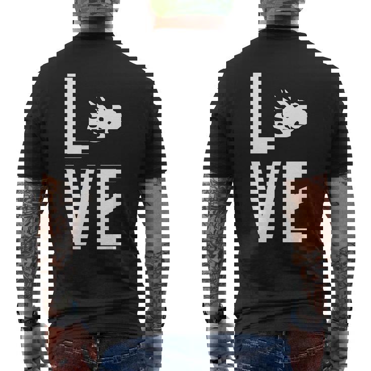 トリケラトプス好き、恐竜好き、古生物学者 長袖tシャツ メンズTシャツ バックプリント