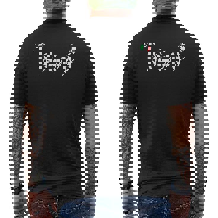 トリノ・プライド・フォー・ハー・トリノ メンズTシャツ バックプリント