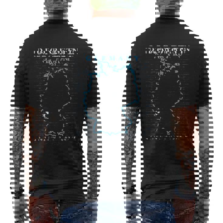 ドイツ アイダー・オーベルシュタイン メンズTシャツ バックプリント