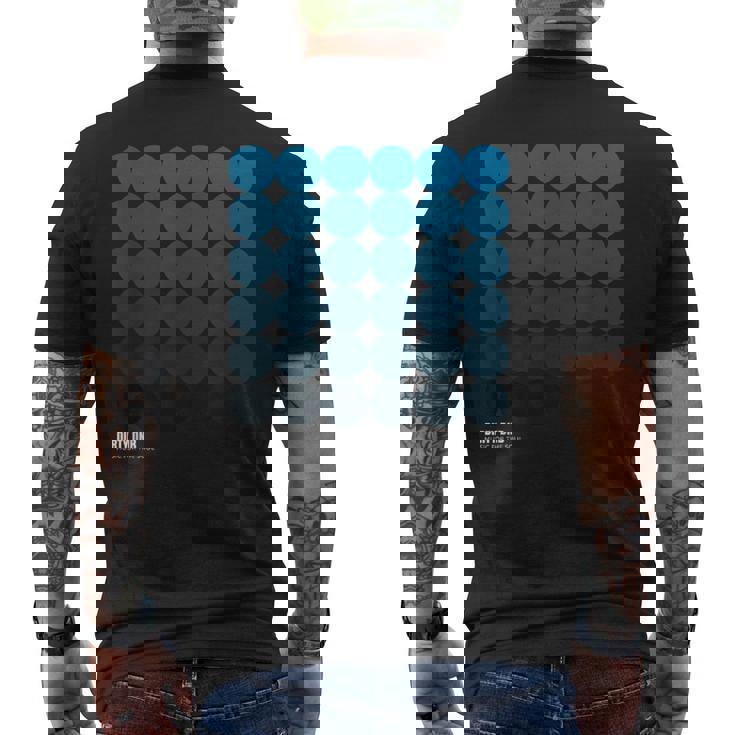 ドラムとベースのダブステップ Dnb メンズTシャツ バックプリント