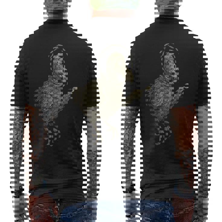 ドードーの最後の航海 絶滅の宇宙物語。 メンズTシャツ バックプリント