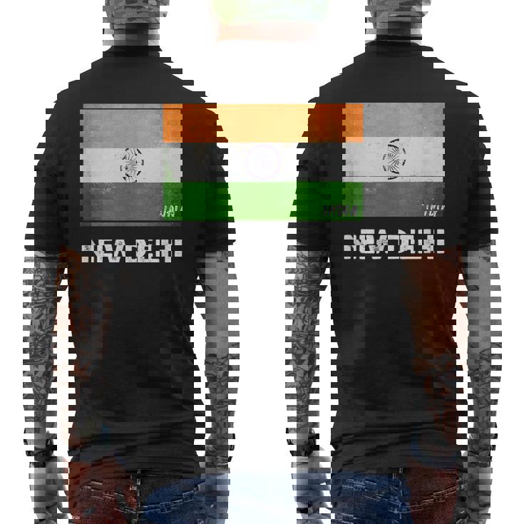 ニューデリーインドシャツ メンズTシャツ バックプリント