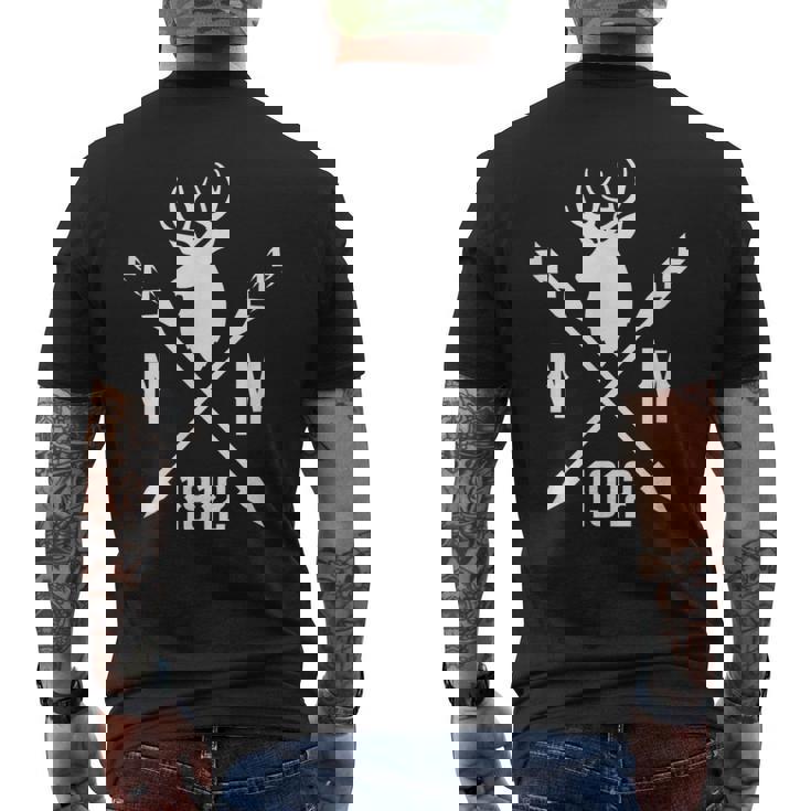 ニューメキシカン ニューメキシコ Nm 1912 ホワイト冷蔵庫鹿 メンズTシャツ バックプリント