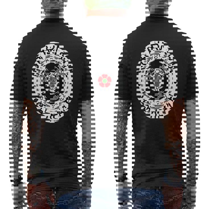 ノーザン・ソウル・バッジ、ブラックプール・キープ・ザ・フェイス メンズTシャツ バックプリント