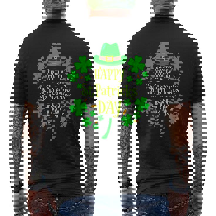 ハッピーセントパトリックデー レプラコーン コスチューム シャムロック キッズ ファミリー メンズTシャツ バックプリント