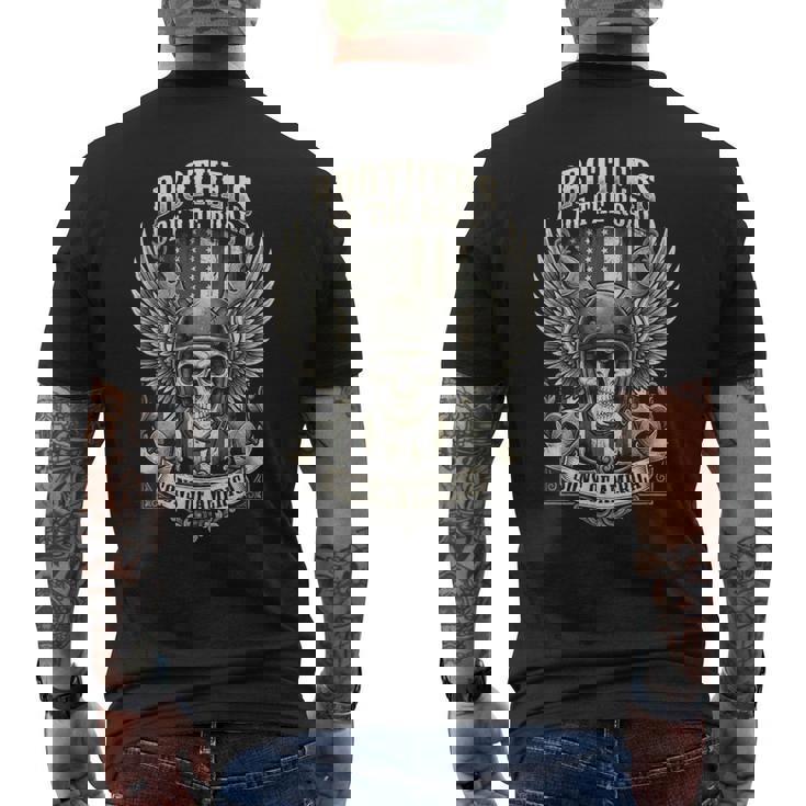 バイカー スカル メカニック アメリカの国旗 ビンテージ バイク メンズTシャツ バックプリント