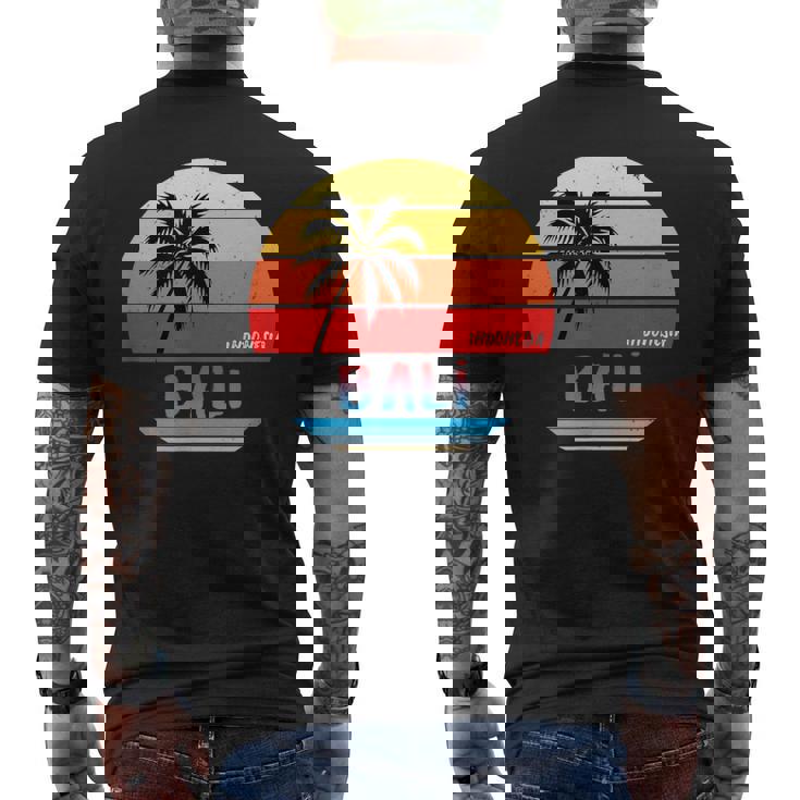 バリインドネシアのギフト。 メンズTシャツ バックプリント
