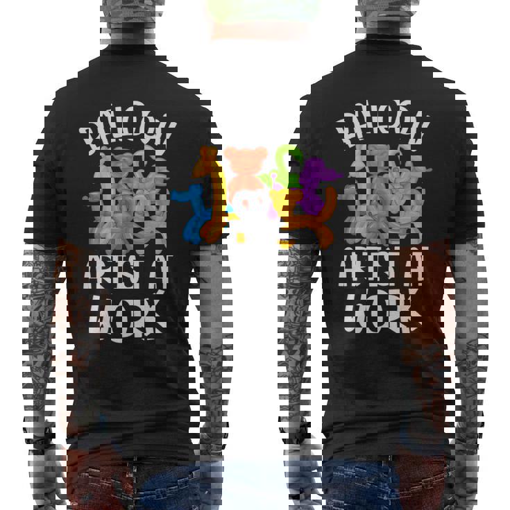 バルーンアート バルーンフェスティバル バルーンモデルの仕事 長袖tシャツ メンズTシャツ バックプリント