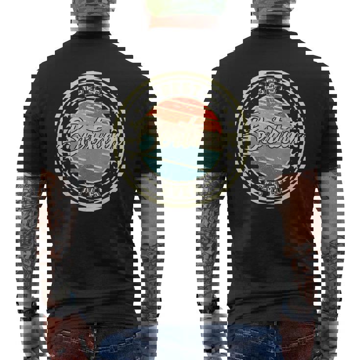 バートラム これまでで一番面白いファーストネーム バートラムの名言 メンズTシャツ バックプリント