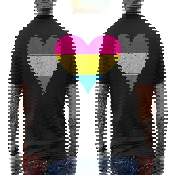 パンセクシャル・ラブ メンズTシャツ バックプリント