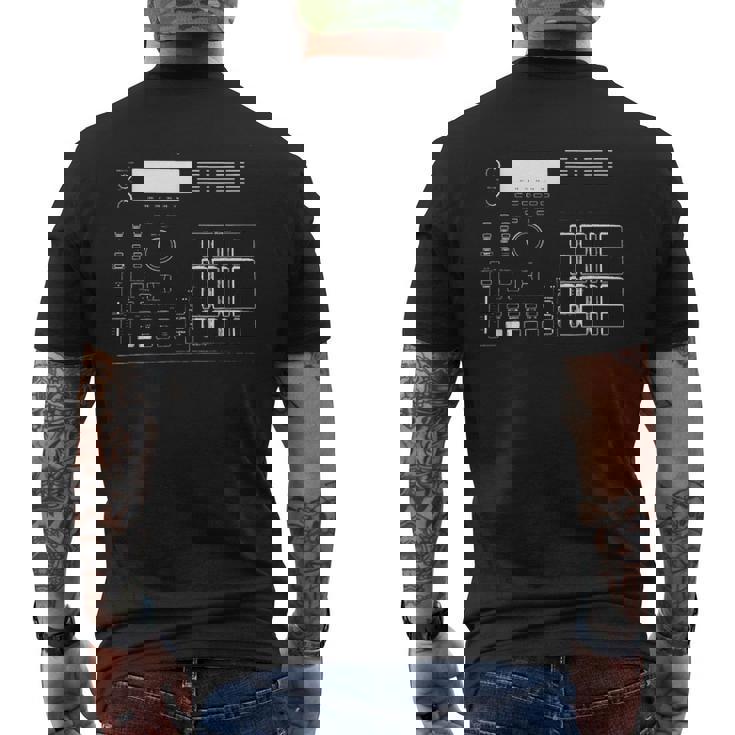 ヒップホップ Mpc ビートマシン 2000 プロデューサーグラフィック メンズTシャツ バックプリント