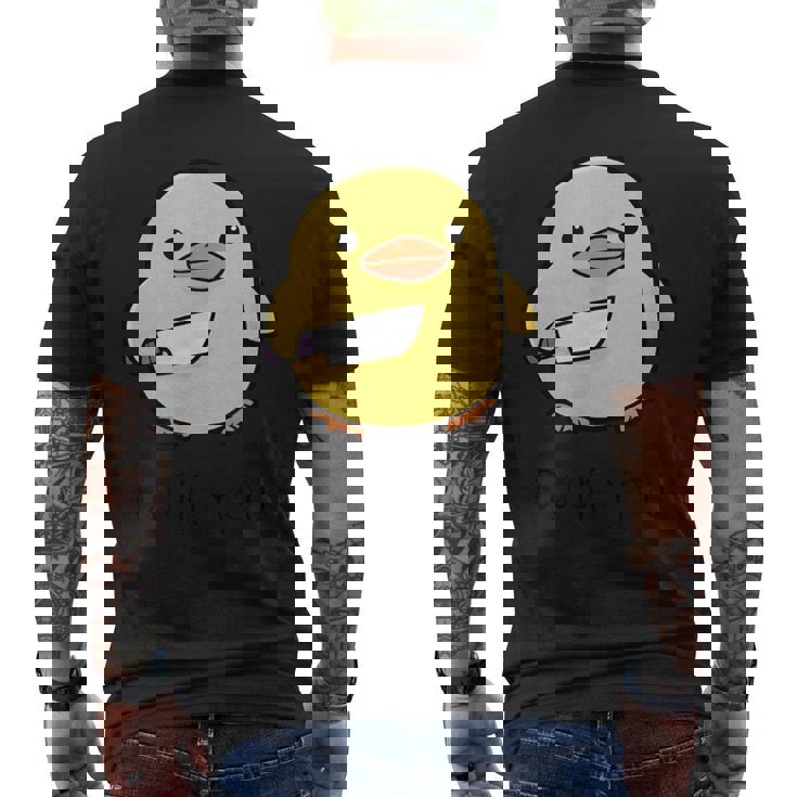 ヒップホップ Y2k Hip Hop ヴィンテージ ヒップスター レトロ エッジの効いたストリートウェア ひよこ メンズTシャツ バックプリント