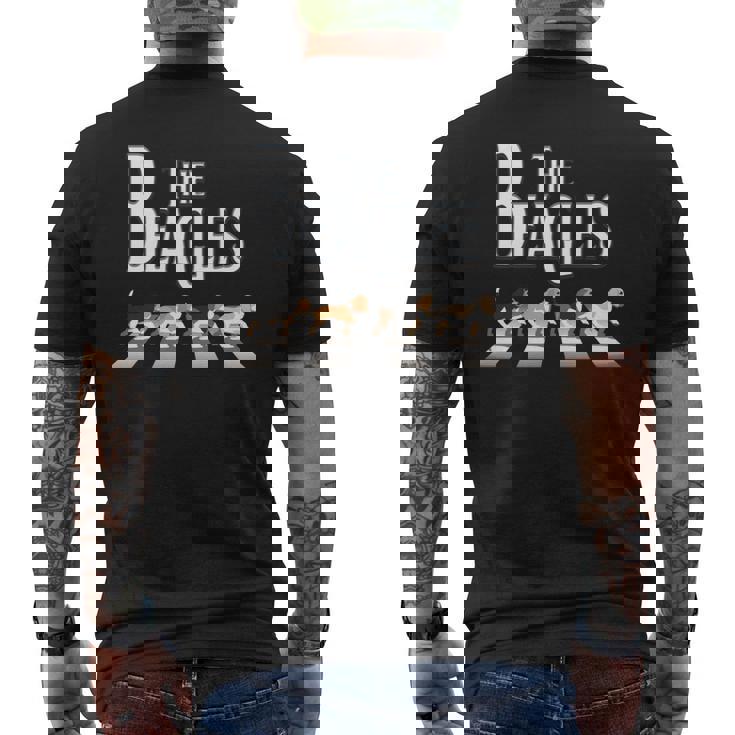 ビーグルス ビーグル犬 面白い ビーグル愛好家に 長袖tシャツ メンズTシャツ バックプリント