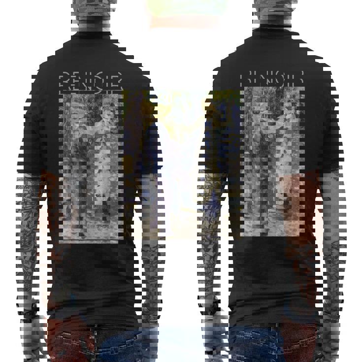 ピエールオーギュスト・ルノワール スイングスプリング メンズTシャツ バックプリント