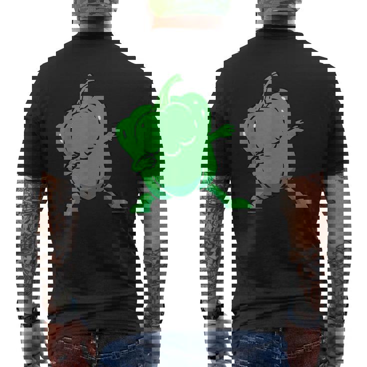 ピーマン ダビングベルペッパー 野菜 愛 ピーマン メンズTシャツ バックプリント