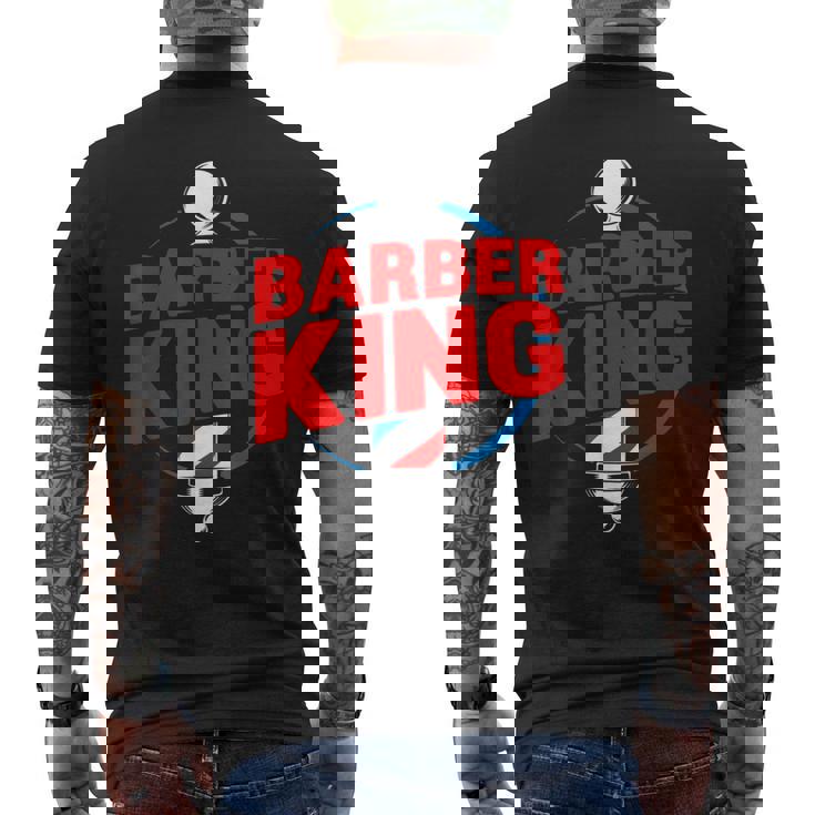 ファニー バーバー キング ヘアスタイリスト ヘアドレッサー バーバーショップ ポール メンズTシャツ バックプリント