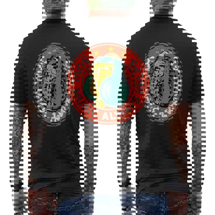 ファンクシャツ ヴィンテージ 70年代 コスチューム レアソウル音楽愛好家に メンズTシャツ バックプリント