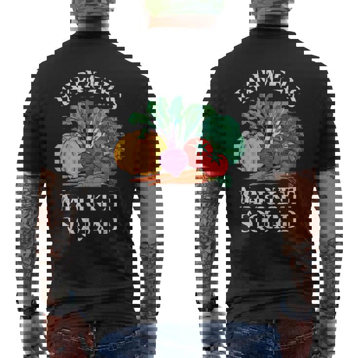 ファーマーズマーケット ファーマーズ 農業 農業 食品 野菜 メンズTシャツ バックプリント