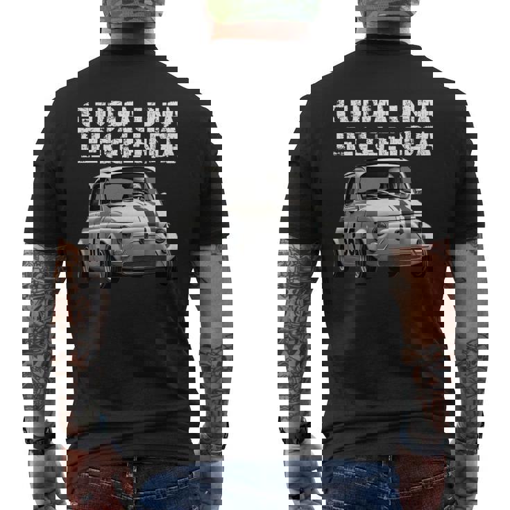 フィアット500 長袖tシャツ メンズTシャツ バックプリント