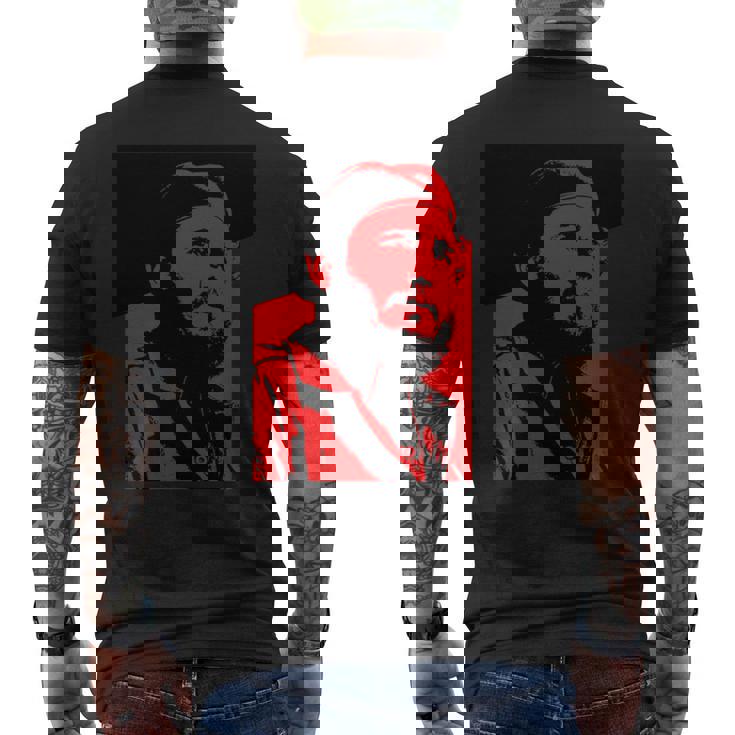 フィデル・カストロ 長袖tシャツ メンズTシャツ バックプリント