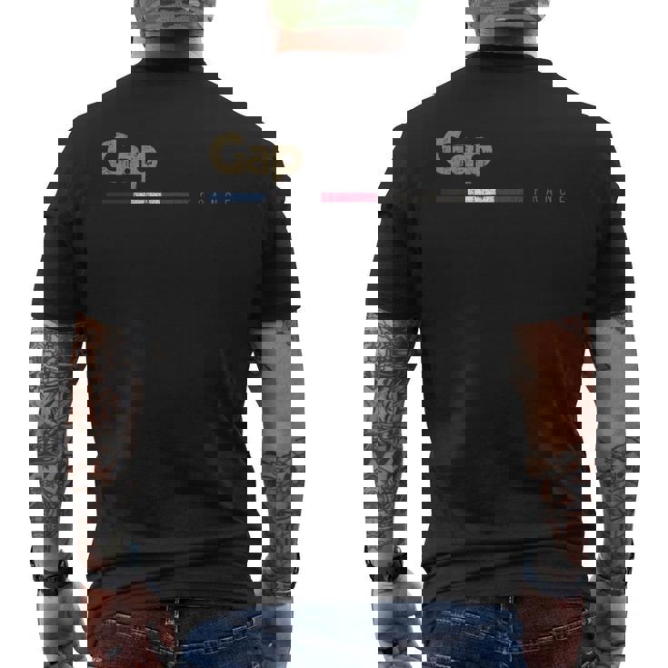 フランスで「ジェイミーギャップ」都市名 長袖tシャツ メンズTシャツ バックプリント