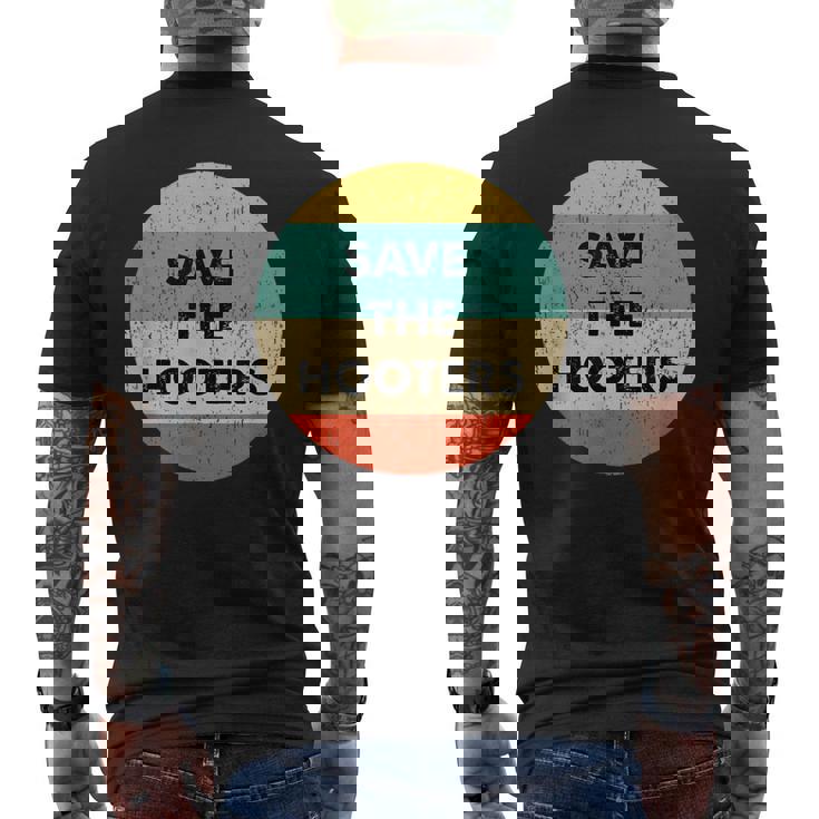 フーターズを救え メンズTシャツ バックプリント