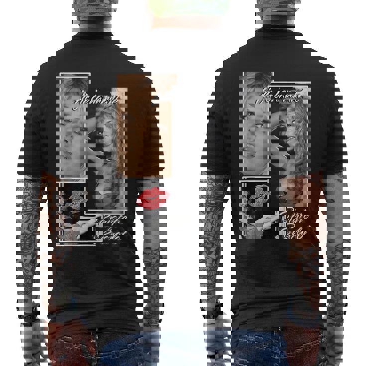 ブリジットバルドー_002 メンズTシャツ バックプリント