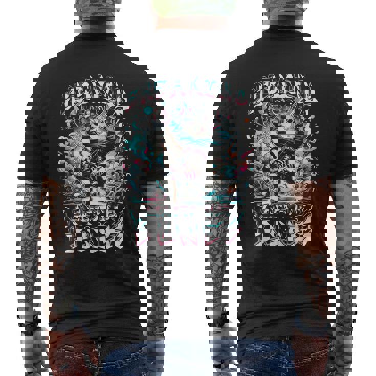 ブレイクダンス Bボーイ スタント ストリートダンサー Breaking Limits メンズTシャツ バックプリント